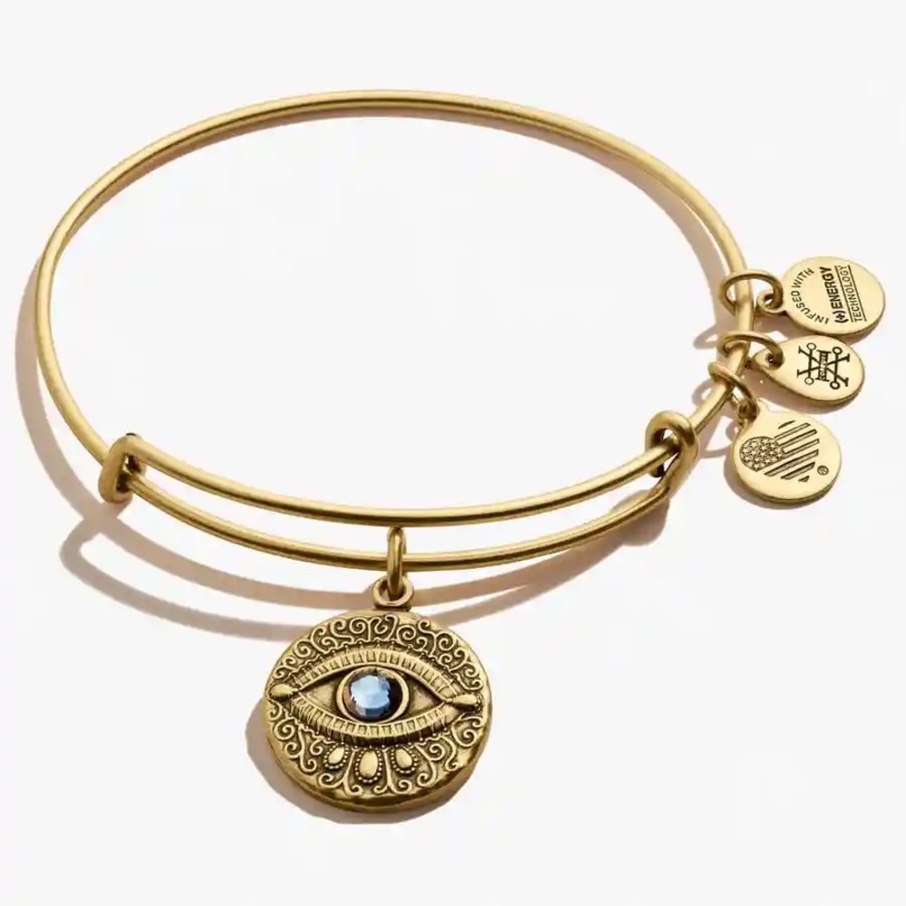 Alex And Anni Evil Eye Bangle Charm Bracelet